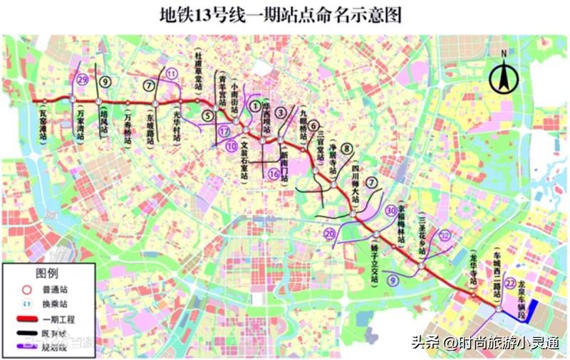 探寻成都地铁新脉络——全新地铁线路图全景呈现